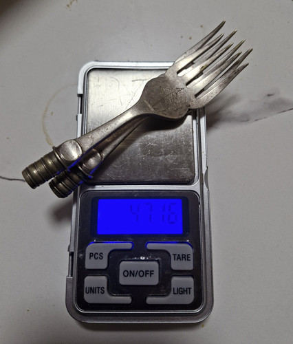 Silberbesteck einzelteil 2x - silberbesteck,