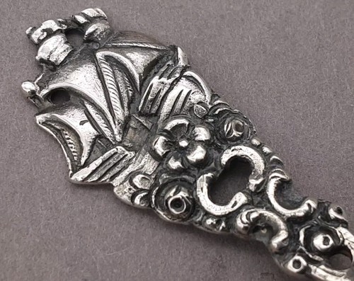 Zuckerlöffel 800er silber - zuckerlöffel,
