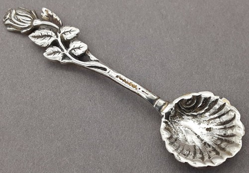 Salzlöffel 800 silber - salzlöffel,