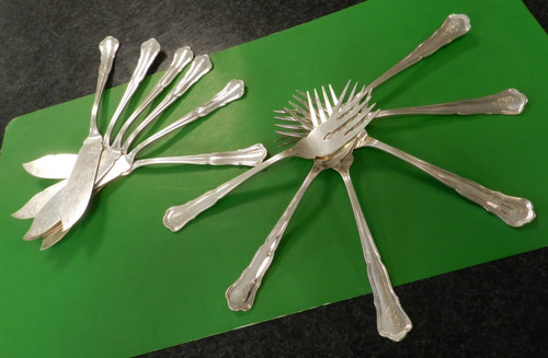Fischbesteck personen - fischbesteck, 6