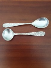 Versilberte Löffel  In