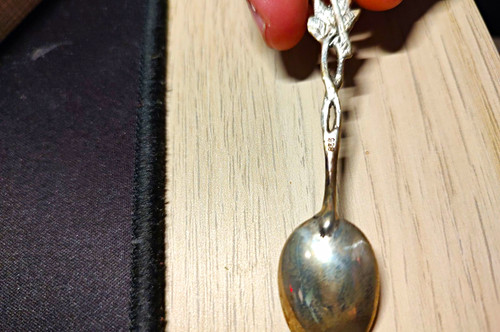 Mokkalöffel aus silber - mokkalöffel,