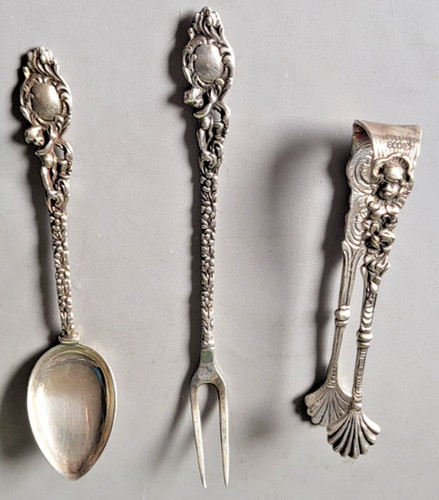Set 800er silber - set,