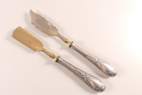 Heber und messer silber 800 - heber, um
