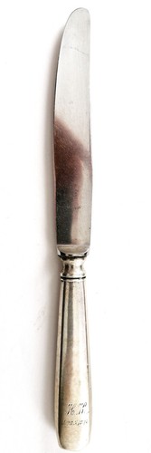 Antikes messer 1893 - –, silber